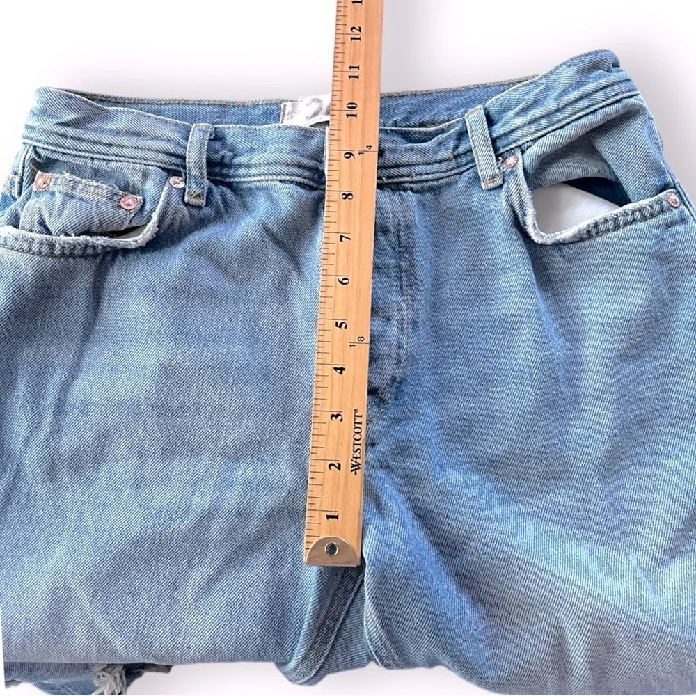 Free People x We The Free Maggie Straight Jean in Faded Blue Size 26 - Picture 9 of 12